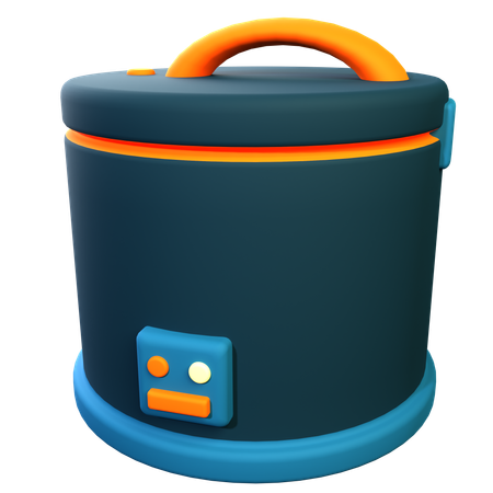 Rice Cooker  3D Icon