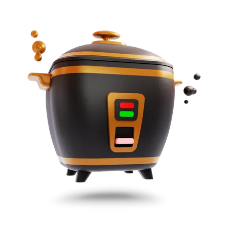 Rice Cooker  3D Icon