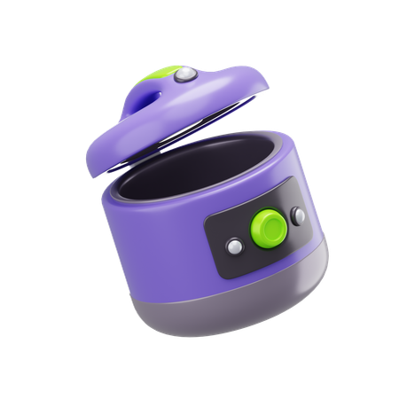 Rice Cooker  3D Icon