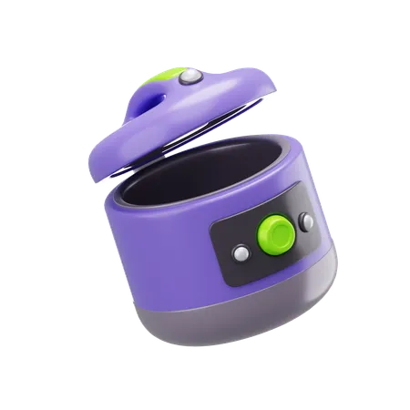 Rice Cooker  3D Icon