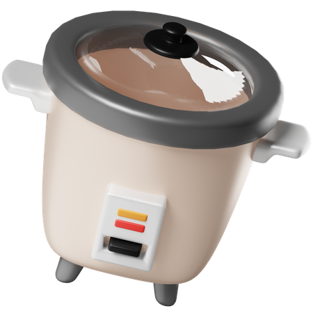 Rice Cooker  3D Icon