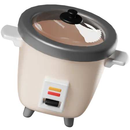 Rice Cooker  3D Icon