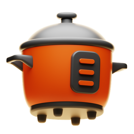 RICE COOKER  3D Icon