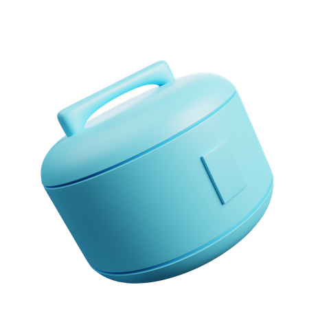 Rice Cooker  3D Illustration