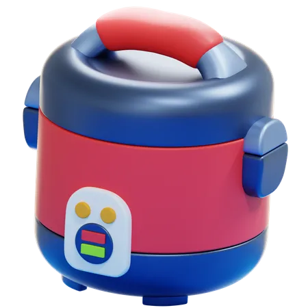 RICE COOKER 3D Icon