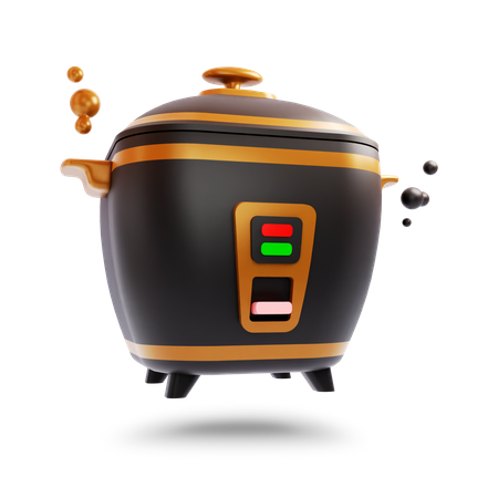 Rice Cooker  3D Icon