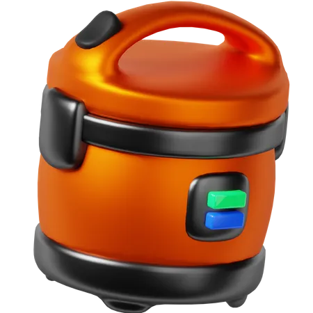 Rice Cooker 3 D Icon 3D Icon