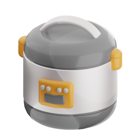 ご飯を炊く  3D Icon
