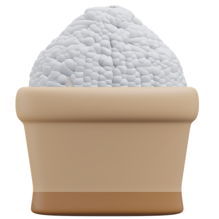 Rice Sack  3D Icon