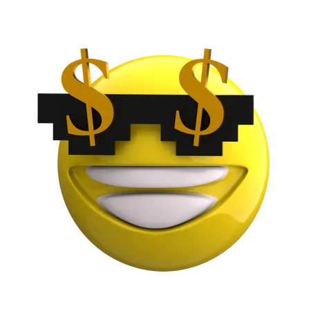 Rich Emoji  3D Icon