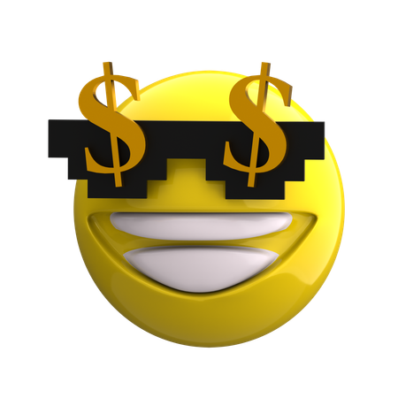 Rich Emoji  3D Icon