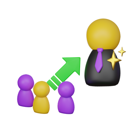 Rich Man  3D Icon