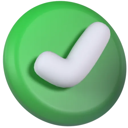 Richtig  3D Icon