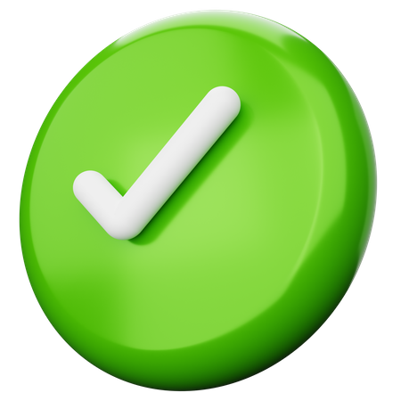 Richtige Taste  3D Icon