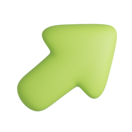 Richtiges Wachstum 3D Icon