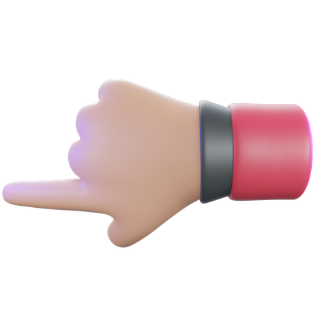 Richtung zeigt  3D Icon