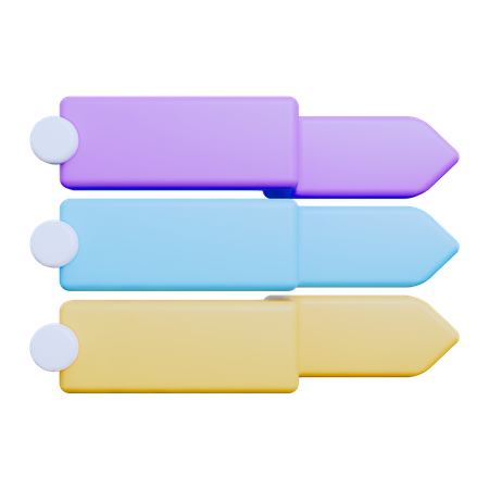 Richtungsdiagramm  3D Icon