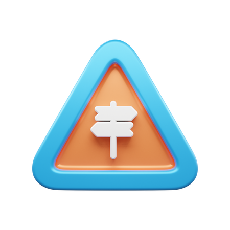 Richtungstafel  3D Icon