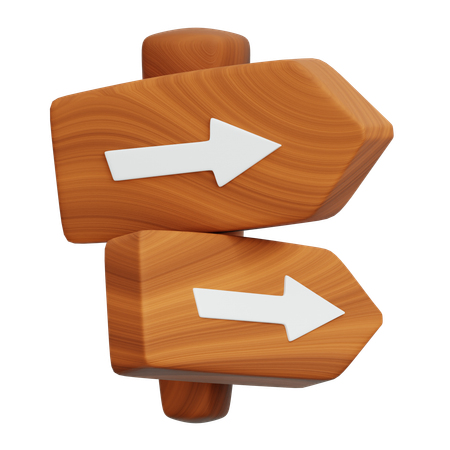 Richtungstafel  3D Icon