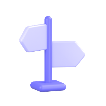 Richtungstafel  3D Icon