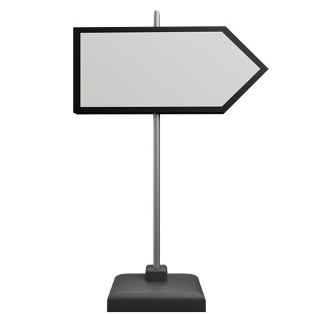 Richtungstafel  3D Icon