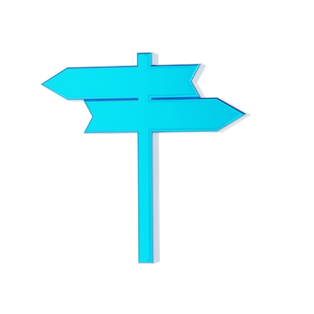 Richtungstafel  3D Icon