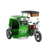 rickshaw emoji 3d