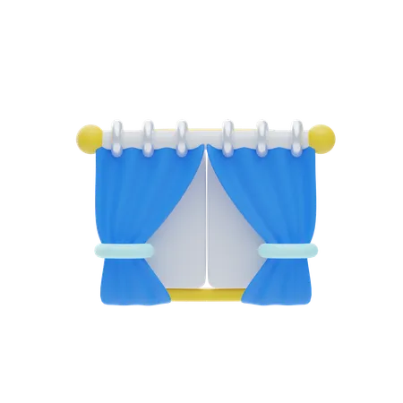 Rideaux  3D Icon