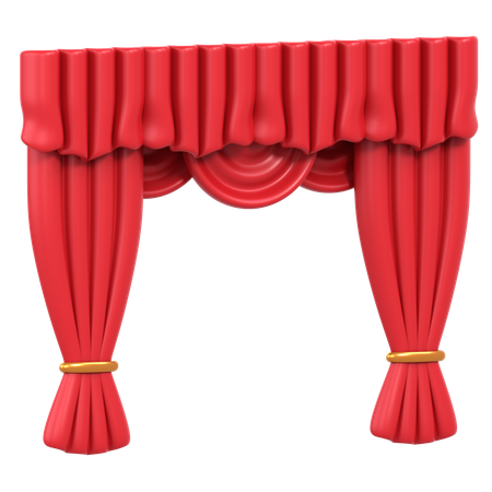 Rideaux de cinéma  3D Icon