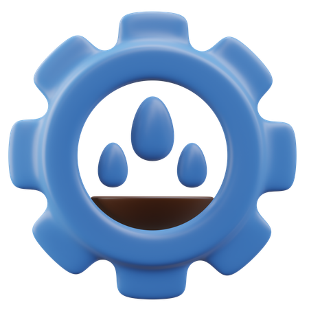 Irrigación  3D Icon