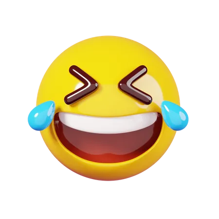 Emoji riendo con lágrimas  3D Emoji