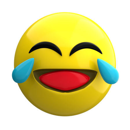 Emoji riendo  3D Icon