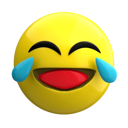 Emoji riendo  3D Icon