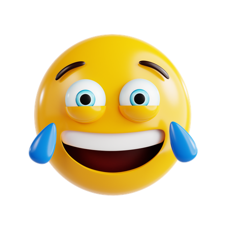 Emoji riendo  3D Icon