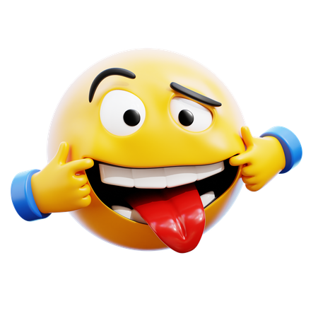 Emoji riendo  3D Icon