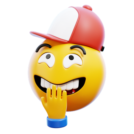 Emoji riendo  3D Icon