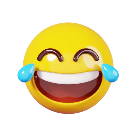 Emoji riendo  3D Emoji