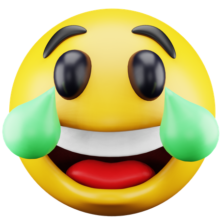 Emoji riendo  3D Icon