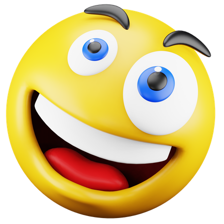 Emoji riendo  3D Icon