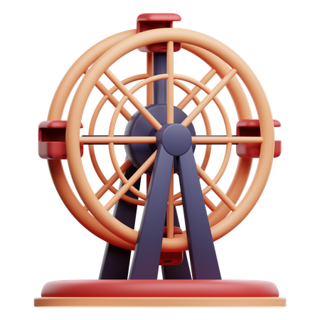 Riesenrad  3D Icon