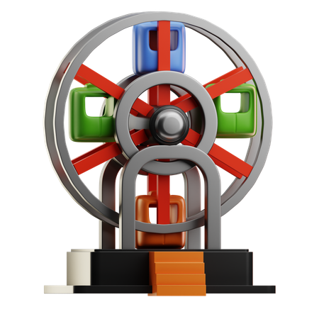 Riesenrad  3D Icon