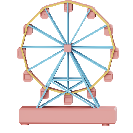 Riesenrad  3D Icon