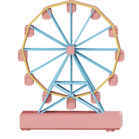 Riesenrad  3D Icon