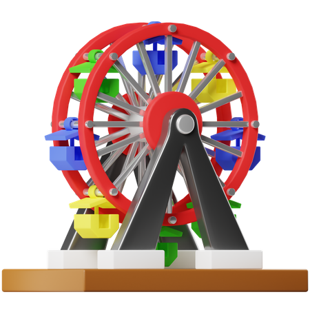 Riesenrad  3D Icon