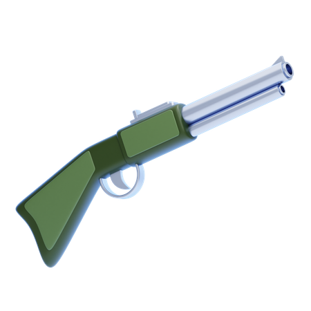 ライフル  3D Icon