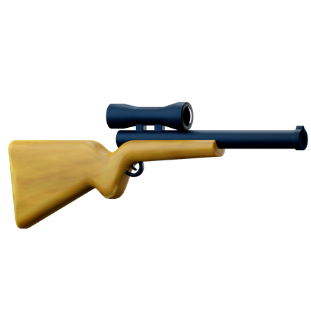 Rifle  3D Icon