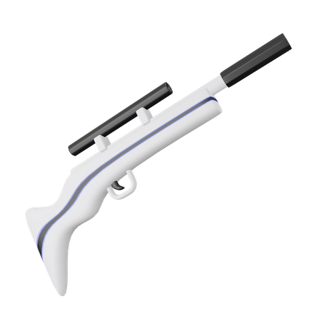 Rifle  3D Illustration