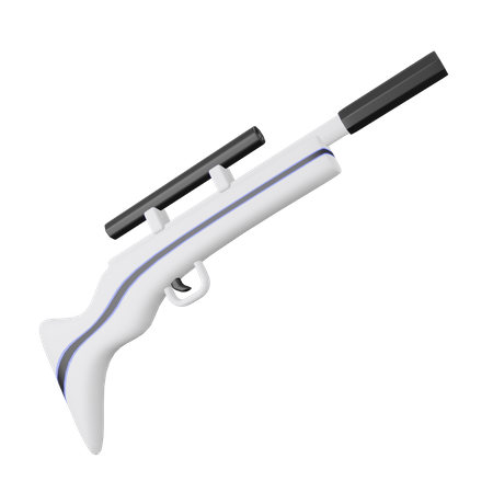 Rifle 3D Illustration