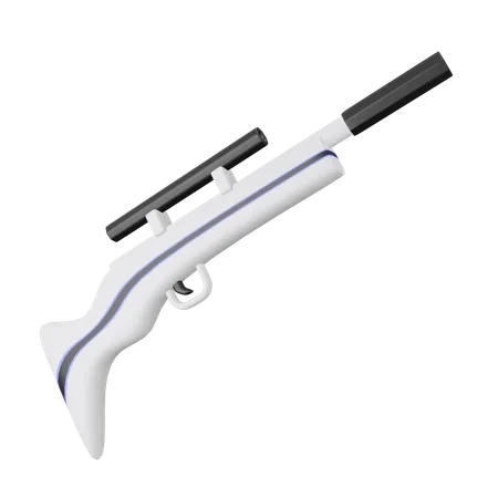 Rifle  3D Illustration