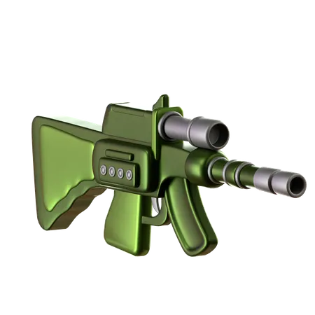 Fusil de asalto  3D Icon